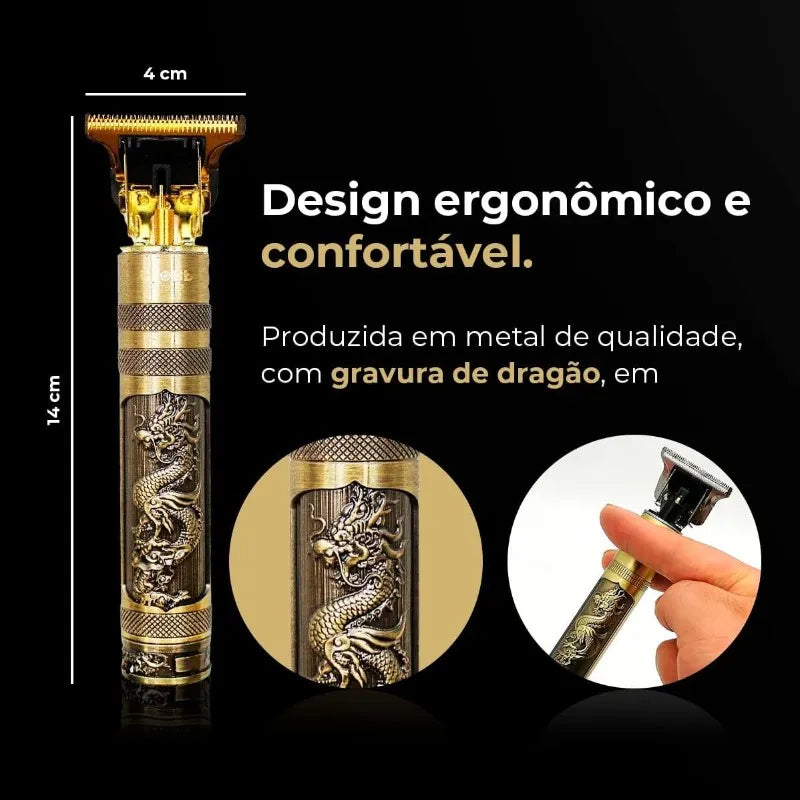 Maquininha DRAGON para cabelo e barba